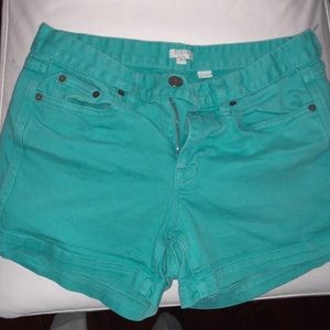 J crew dyed jean short